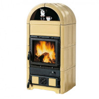 Печь-камин Luna, цвет бежевый (La Nordica)