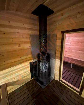 Дровяная банная печь Grill'D Cometa 180 Vega Window