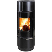 Печь-камин Atika Ceramik, черная (Thorma)