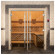 Дверь для бани и сауны Престиж двойная, бронза, 1900х1330 по коробке (DoorWood) в Перми
