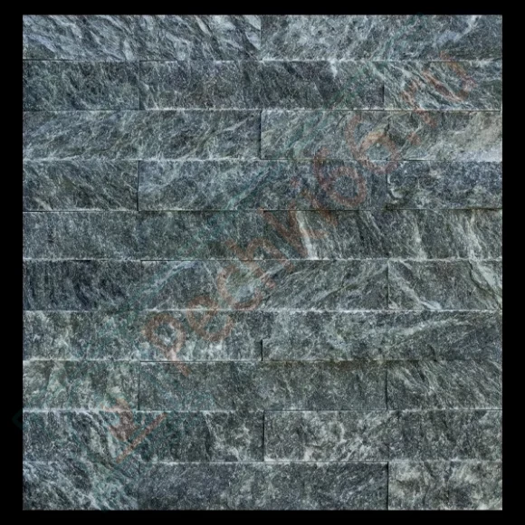 Плитка рваный камень "Змеевик" 100х40х20мм 1 кв. м в Перми