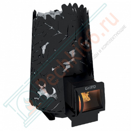 Дровяная банная печь Grill'D Dubravo 180 Long