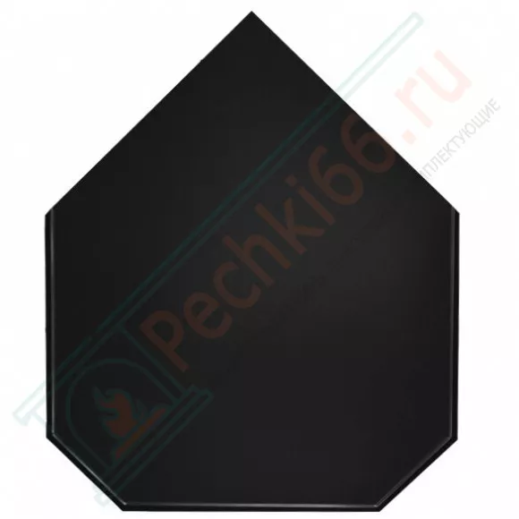 Притопочный лист VPL031-R9005, 1000Х800мм, чёрный (Вулкан) в Перми