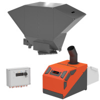 Пеллетная горелка 26 Норма 2.0 (горелка+пу+механизм+котельный бункер 2.0) (Теплодар) Пеллетная горелка 26 Норма 2.0 (горелка+пу+механизм+котельный бункер 2.0) (Теплодар)