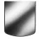 Притопочный лист VPL051-INBA, 900Х800мм, зеркальный (Вулкан) в Перми