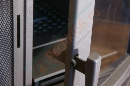 Печь банная Атмосфера L, в ламелях "Окаменевшее дерево" наборные (ProMetall)