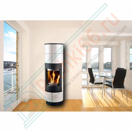 Печь-камин Delia Ceramik, белая (Thorma)