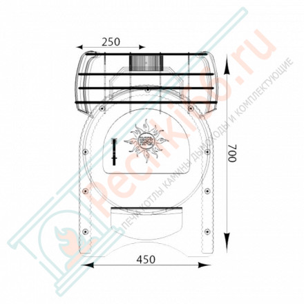 Банная печь Горыня (Царь-Печи)