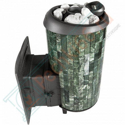 Банная печь Атмосфера XL, ламели "Змеевик"(ProMetall)