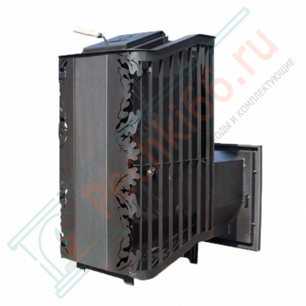 Банная печь Терма Каменка удлиненная топка, С/Д (Варвара)