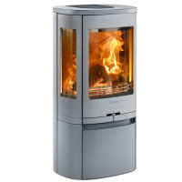 Печь-камин 850:1 Style, верх чугун, цвет серый (Contura)