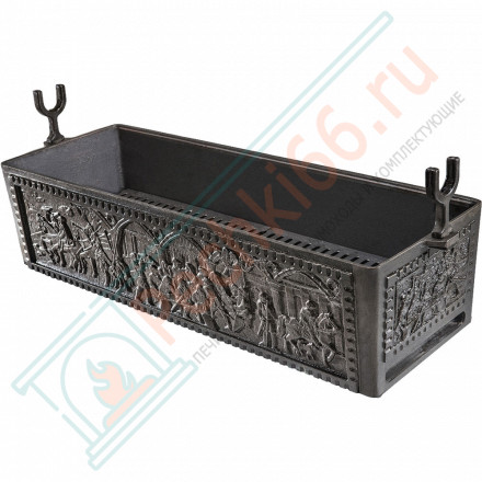 Чугунная цельнолитая чаша мангала Нормандия (Литтех)