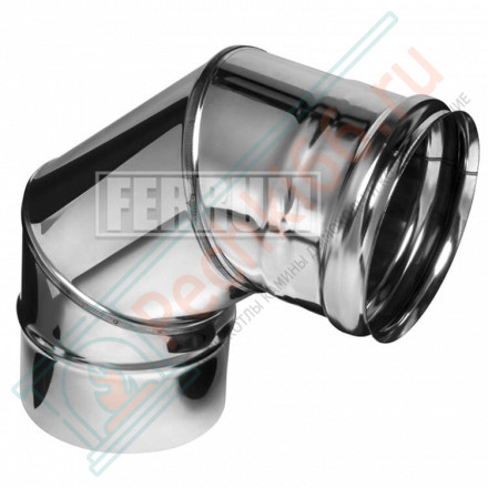 Колено 90° (НЕРЖ-430/1,0) d-150 (Ferrum HF Plus)
