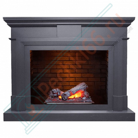 Каминокомплект электрический Coventry - Серый графит / Кирпич с очагом Cassette 400 NH (Dimplex)