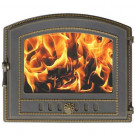 Дверца каминная чугунная 224, бронза (Везувий) Дверца каминная чугунная 224, бронза (Везувий)