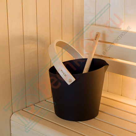 Ведро алюминиевое Brilliant Black (Tylo)