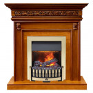 Каминокомплект Valletta - Орех с очагом Danville Brass FB2