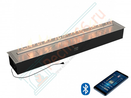 Биокамин автоматический 1700 RC INOX (Good Fire)