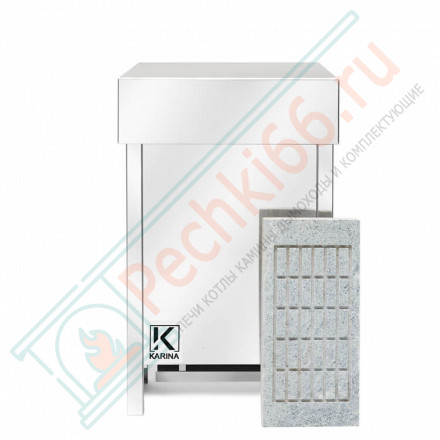 Электрокаменка Karina ECO горизонтальный в камне талькохлорит (KARINA) до 24 м3