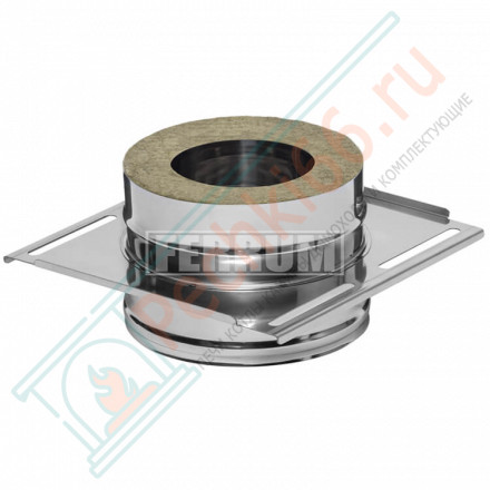 Сэндвич опора (НЕРЖ-430/0,8-НЕРЖ-430/0,5) d-80/160 (Ferrum HF)