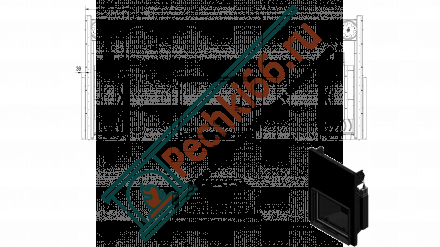 Чугунная топка Felix G gilotyna (Kratki)