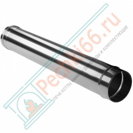 Труба прямая L=1000 без изол (НЕРЖ-321/0,5) d-115 (Дымок-Lux)