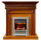 Каминокомплект Valletta - Орех с очагом Chesford