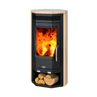 Печь-камин Baltik 4 с верхней плитой - бразильский песчаник (ABX)