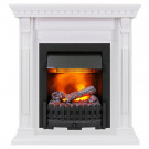 Каминокомплект Orlean - Белый дуб с очагом Danville Black FB2 Каминокомплект Orlean - Белый дуб с очагом Danville Black FB2