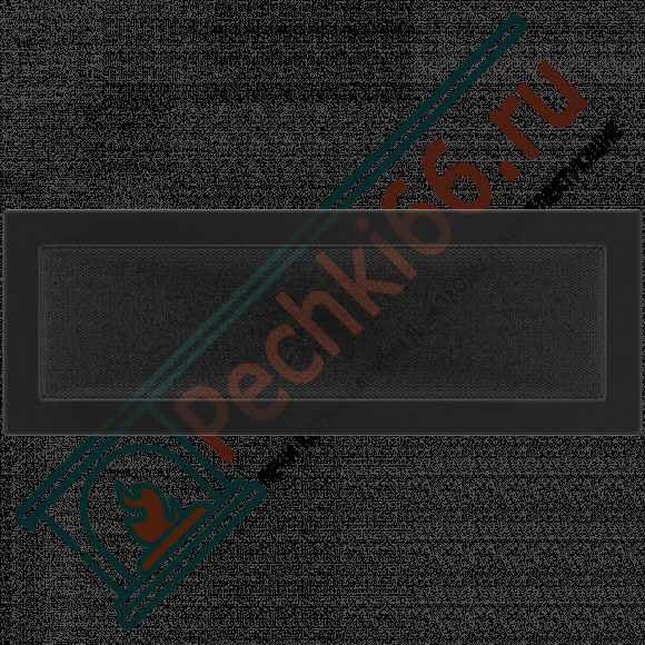 Вентиляционная решетка для камина 170х480, черная (FireWay) в Перми
