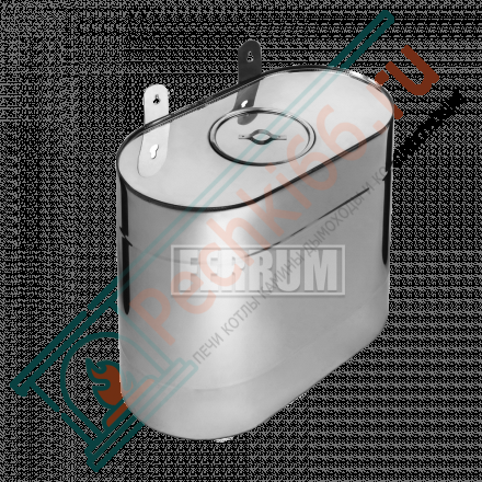 Бак выносной «Вертикальный эллипс» (НЕРЖ-201/1,0мм) 60 л(Феррум)