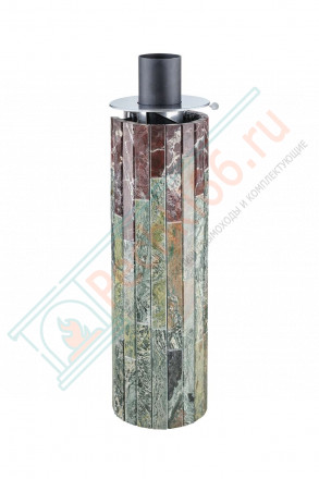 Дымоход - экономайзер Жадеит + Россо Леванте, d-115, L=1000 мм (Feringer)