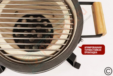 Гриль керамический SG13 PRO SE 33 см / 13 дюймов (красный) (Start Grill)