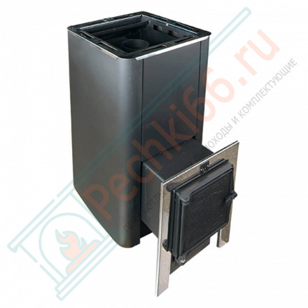 Печь для бани Олимп 20-26, с чугунной дверцей (Термофор) до 26 м3