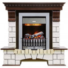 Каминокомплект электрический Pierre Luxe угловой - Темный дуб / Белый (Высота 1050мм) с очагом Danville Chrome FB2 (Dimplex) Каминокомплект электрический Pierre Luxe угловой - Темный дуб / Белый (Высота 1050мм) с очагом Danville Chrome FB2 (Dimplex)