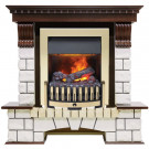 Каминокомплект электрический Pierre Luxe угловой - Темный дуб / Белый (Высота 1050мм) с очагом Danville Brass FB2 (Dimplex) Каминокомплект электрический Pierre Luxe угловой - Темный дуб / Белый (Высота 1050мм) с очагом Danville Brass FB2 (Dimplex)