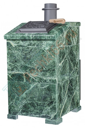 Чугунная печь для бани Комплект GFS ЗК 18 Президент 830/40 Змеевик (ТехноЛит)