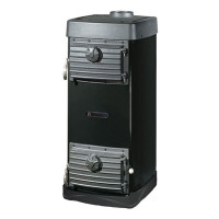 Печь Major, цвет чёрный (La Nordica)