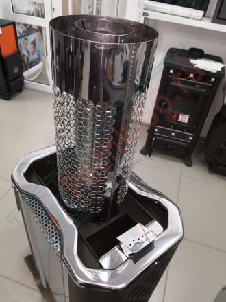 Печь для бани Сахара-16 ЛКП Профи (2.0), с парообразователем (Теплодар)