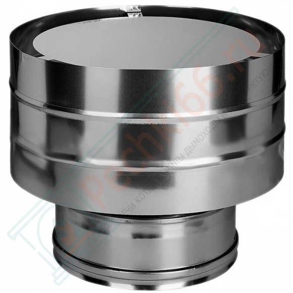 Дефлектор на трубу с изол (НЕРЖ-439/0,5-НЕРЖ-439/0,5) d-150/230 (Дымок) в Перми