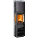 Чугунная печь-камин F 377 Advance High Top BP, стеатит (Jotul)