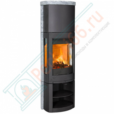 Чугунная печь-камин F 377 Advance High Top BP, стеатит (Jotul)