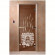 Стеклянная дверь для бани бронза прозрачная "Банька" 1900х700 (DoorWood) в Перми