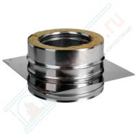 Опора на трубу с изол (НЕРЖ-321/0,5-НЕРЖ-439/0,5) d-250/330 (Дымок-Lux)