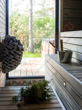 Электрическая печь Nest 8kw, black (HENKI)