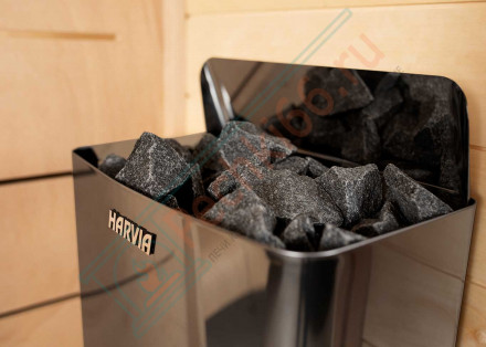 Электрокаменка The Wall SW60 Black Steel (Harvia)