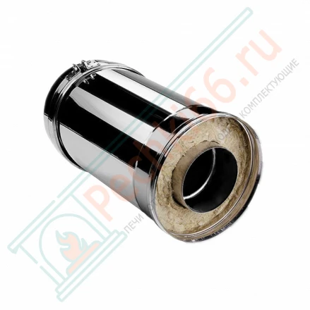 Сэндвич труба V50R с изол L=250 (AISI-321/0,5-AISI-304/0,5) d-130/230 (Вулкан)