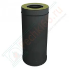 Сэндвич труба V50R с изол L=500 (AISI-321/0,8-ОЦИНК-RAL/0,5) d-180/280 (Вулкан)