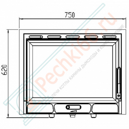 Каминная топка Barun Insert Termo (Plamen)