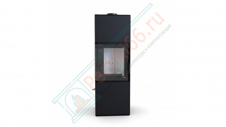 Печь-камин Quadroom, белая сталь (Defro-Home) 9,6кВт